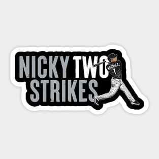 Nick Madrigal Nicky Two Strikes Sticker